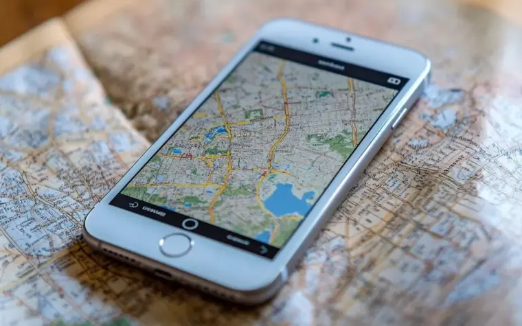 mappe su smartphone