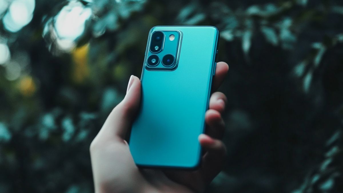 smartphone in mano