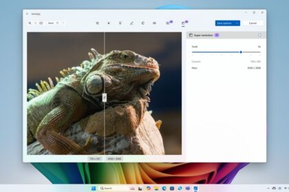 Microsoft Foto super risoluzione