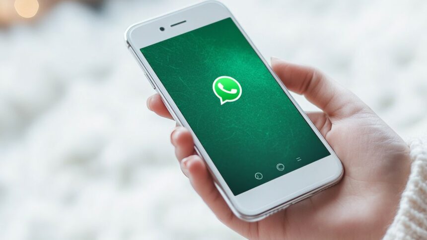 smartphone con WhatsApp