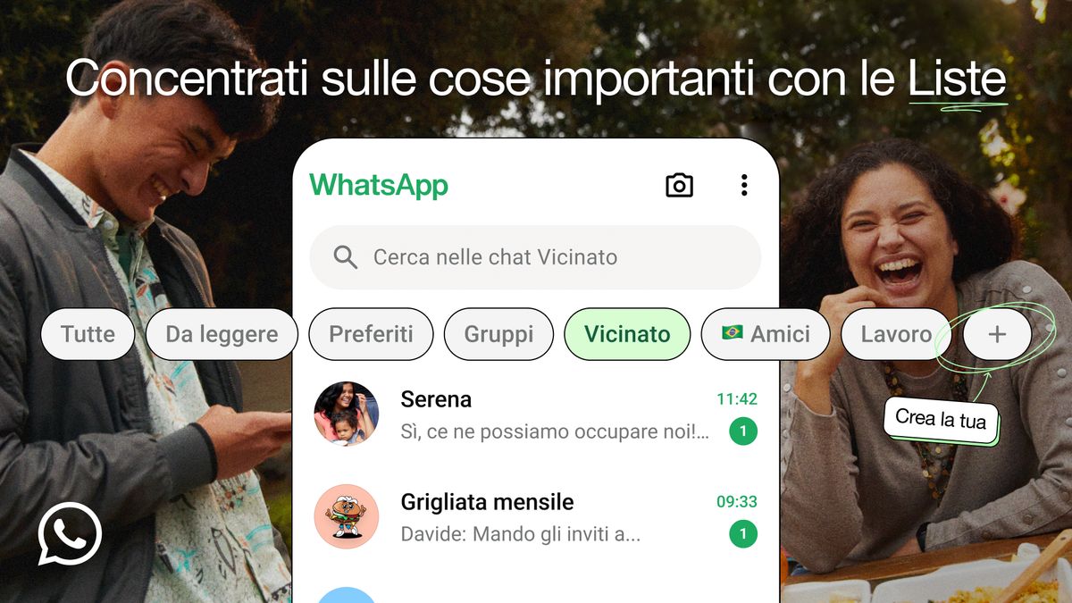 liste WhatsApp