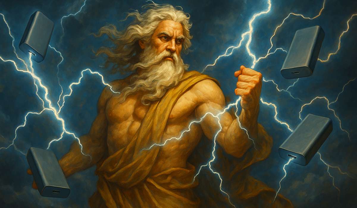 Zeus e powerbank