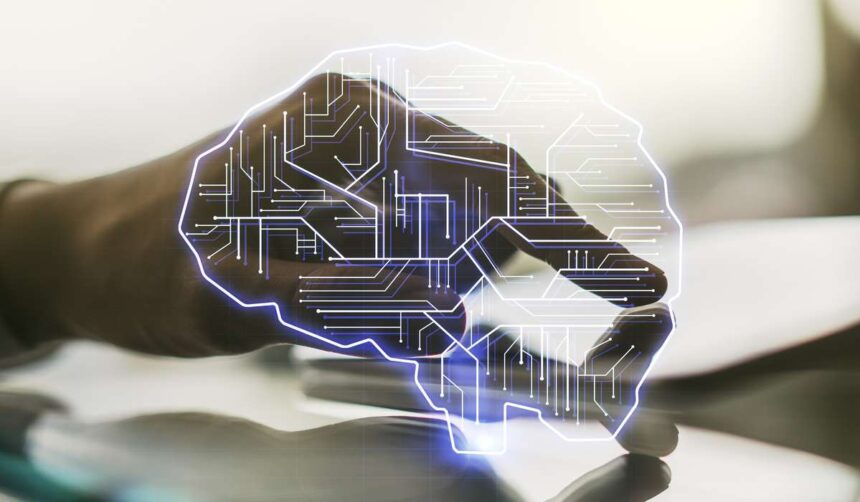 cervello e AI