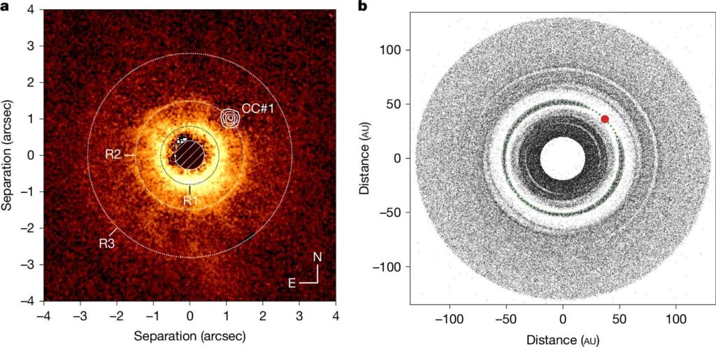 esopianeta fotografato