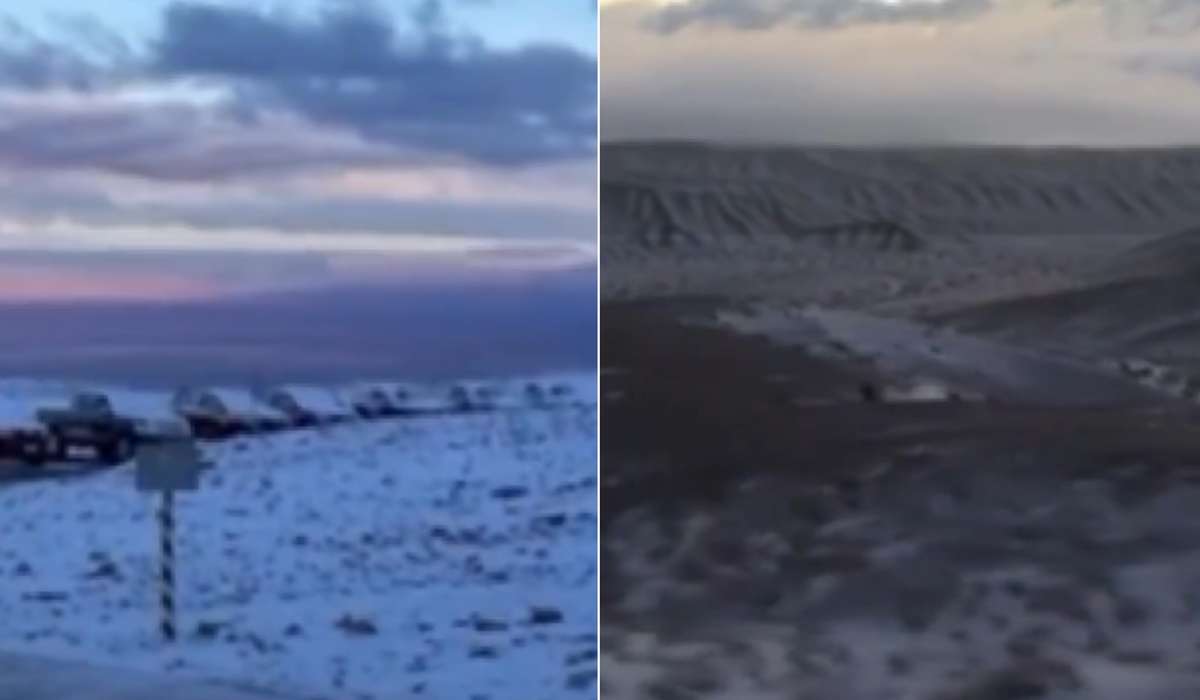 nevicata in Atacama