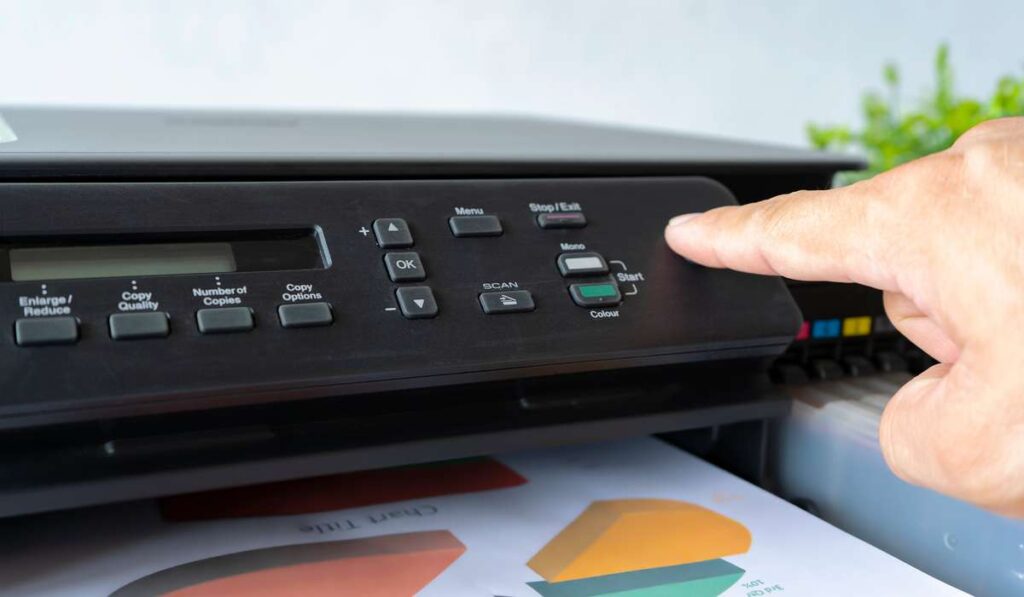 vedere cronologia stampante