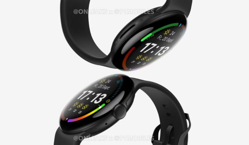 Google Pixel Watch 4 render