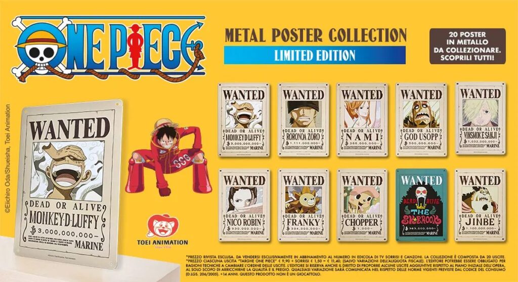 One Piece Metal Poster Collection