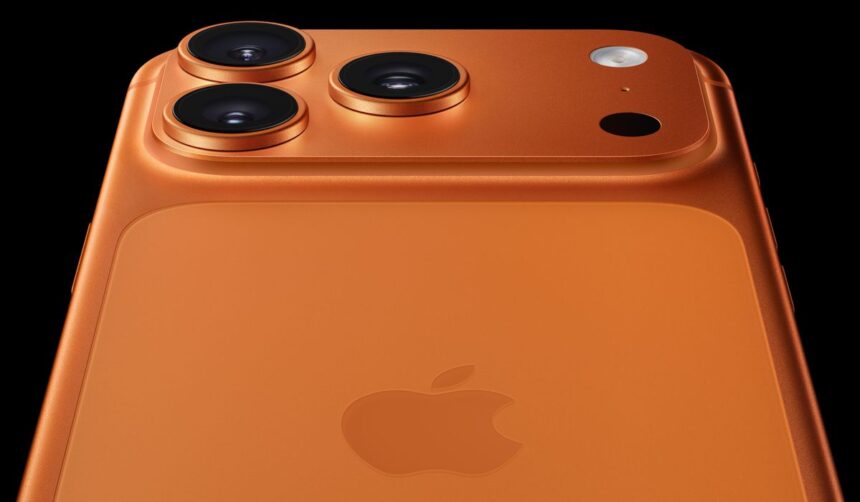 iPhone 17 Pro arancione