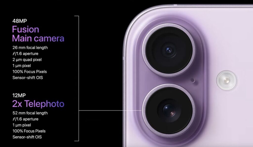 iPhone 17 fotocamere