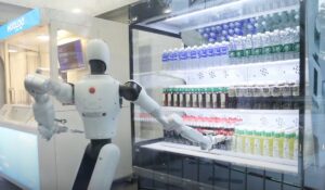 robot in negozio
