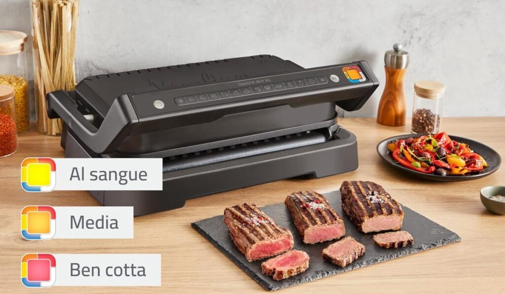 Moulinex OptiGrill 4in1 XL cottura
