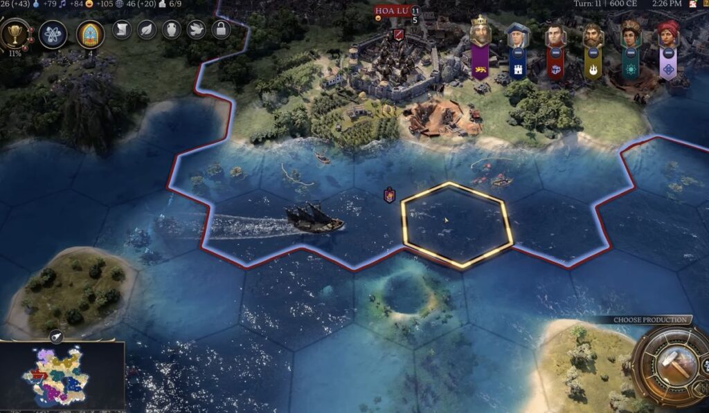 Civilization VII aggiornamento