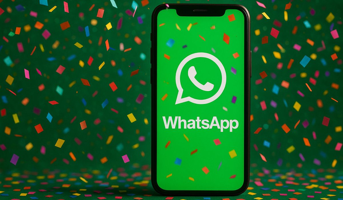 WhatsApp coriandoli
