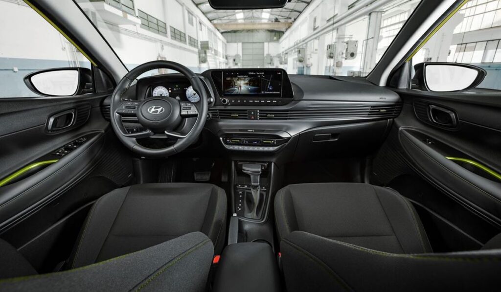Hyundai i20 interni