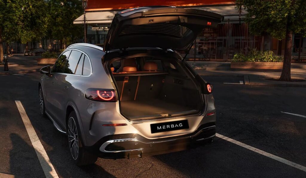 Mercedes GLC bagagliaio