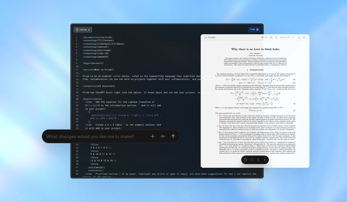 OpenAI Prism