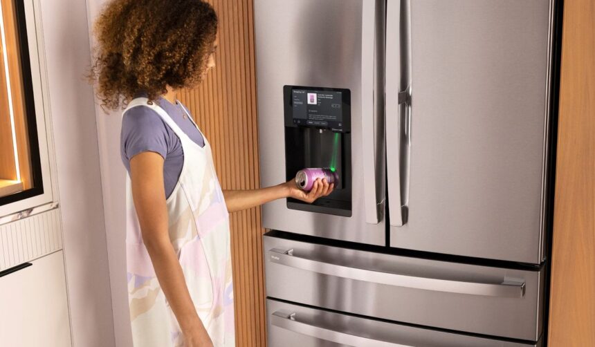 frigo con codice a barre