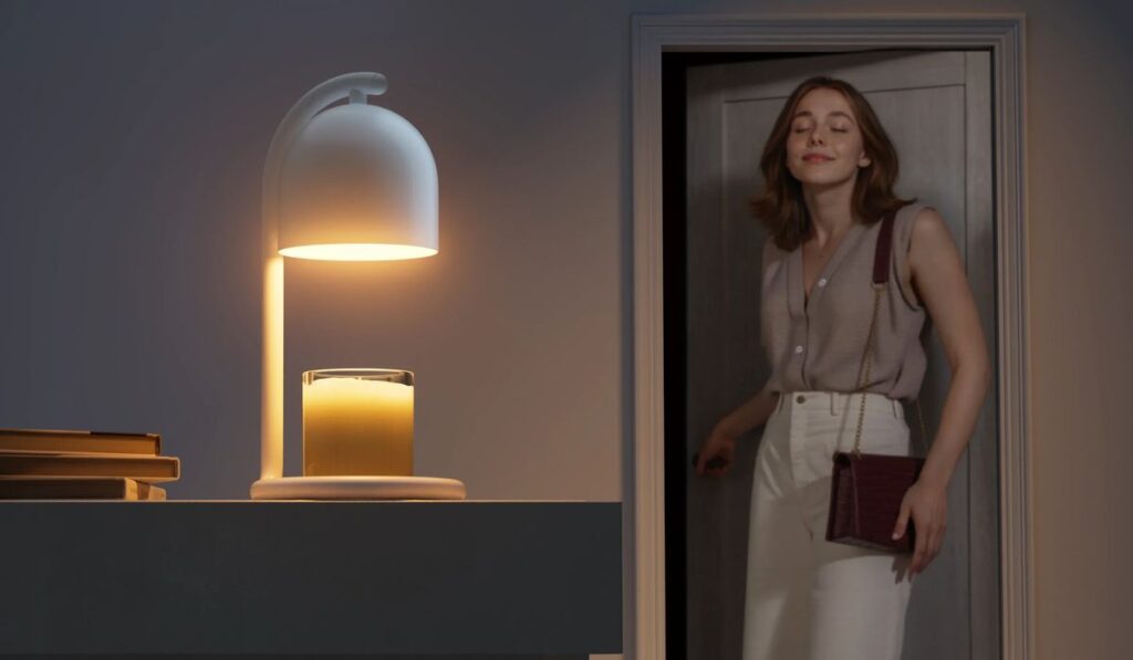 SwitchBot Candle Warmer in stanza