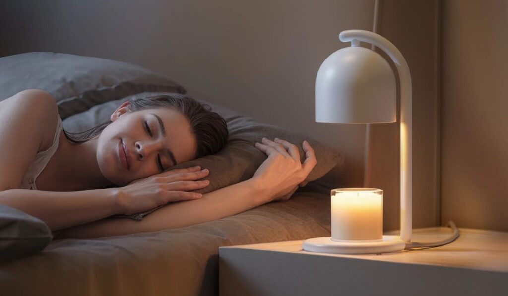 SwitchBot Candle Warmer sul comodino