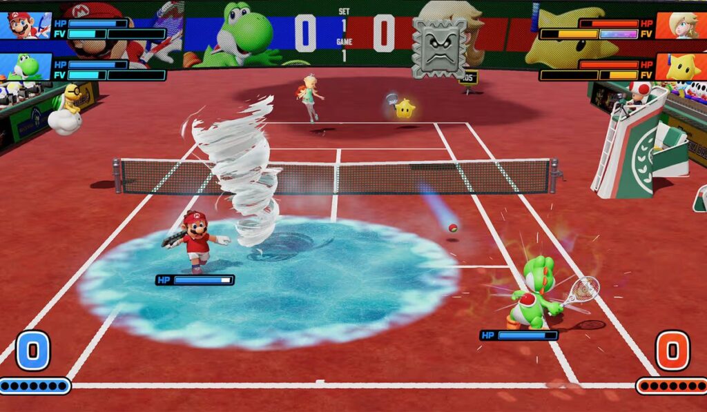 gioco Mario Tennis Fever