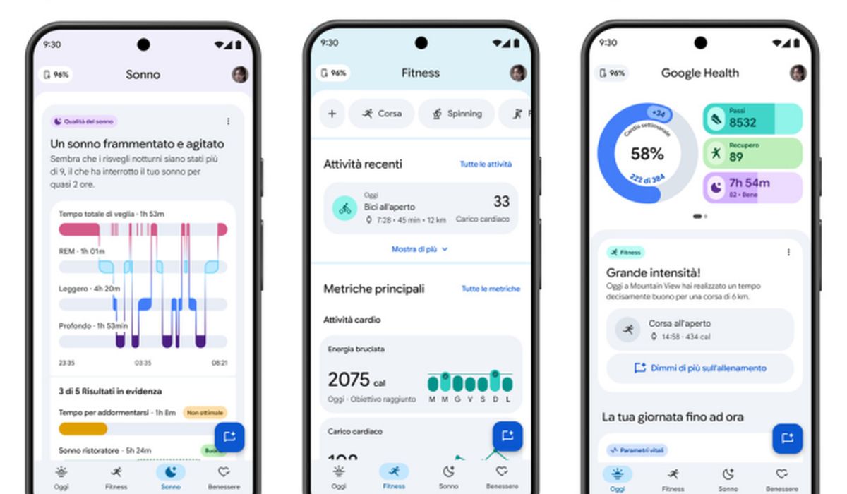 Fitbit diventa Google Health: Google avvia il rollout della nuova app ...
