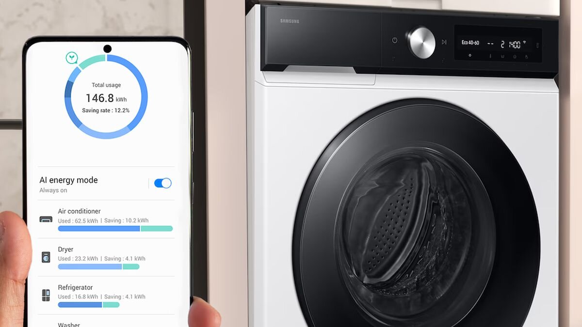 Samsung Lavatrice Bespoke AI EcoDosatore