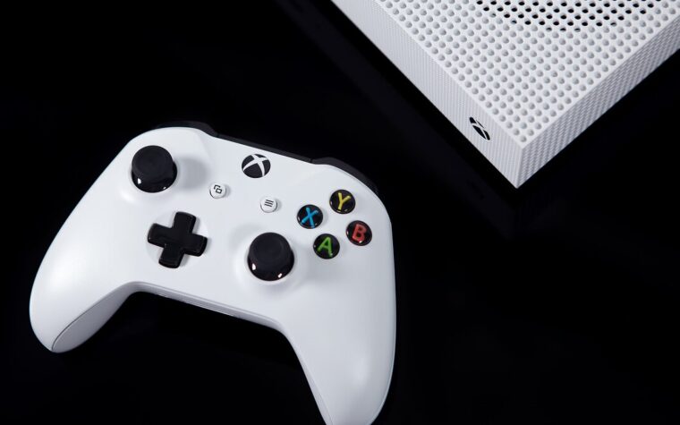 Xbox console e controller