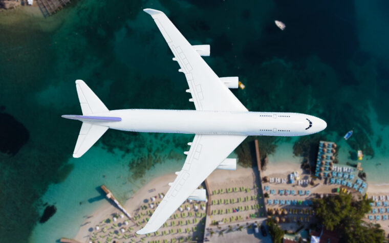 aereo bianco